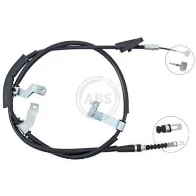 Cable de accionamiento, freno de estacionamiento A.B.S. K17888 Entrega Rápida